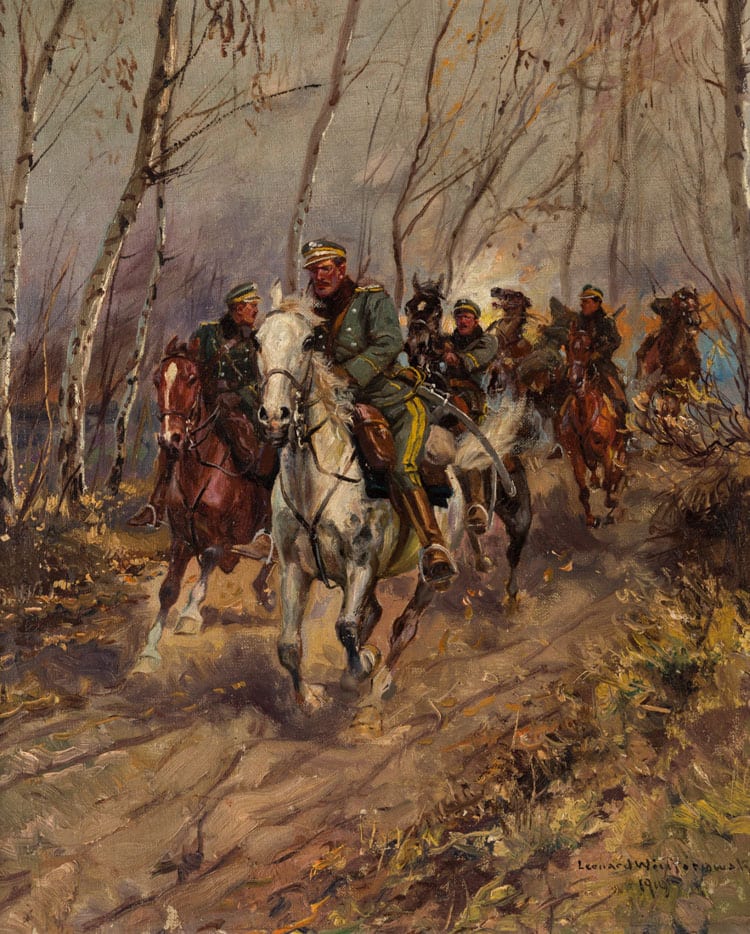 Leonard Winterowski comparable auction result: leonard winterowski polish 1868 1927
