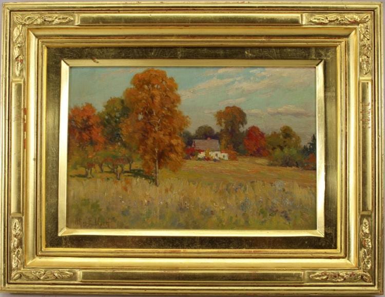 Arthur Ward comparable auction result: arthur ward 1863 1928 an autumn morning