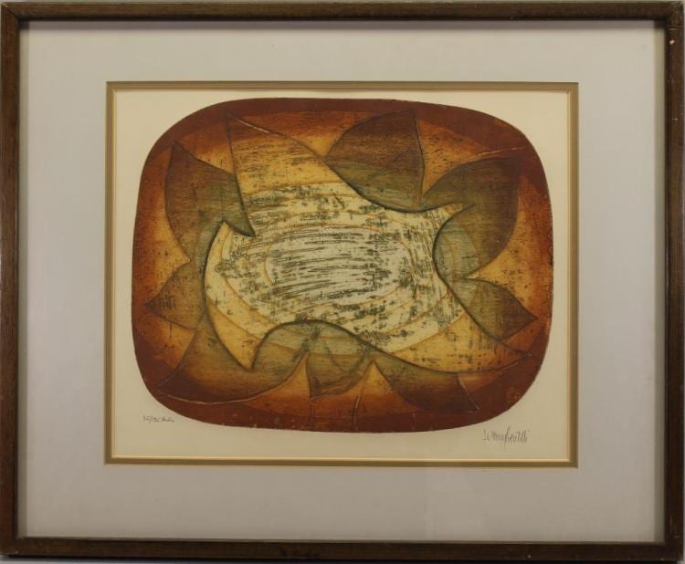 Jeremy GENTILLI comparable auction result: jeremy gentilli french 20th c signed etching