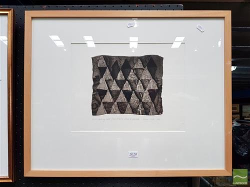 Robin White comparable auction result: robin white 1946 looking back from martin place to matata 17 x 21cm frame size 48 5 x 60 5cm