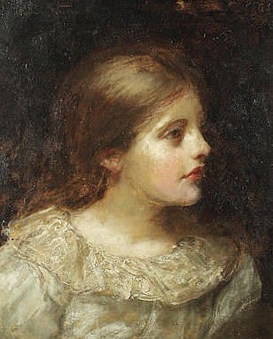 John Hanson Walker comparable auction result: john hanson walker british 1844 1933 portrait of a girl signed hanson walker