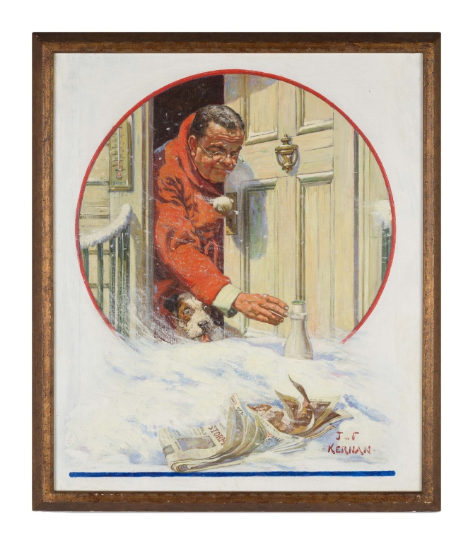 Joseph Kernan comparable auction result: joseph f kernan american 1878 1958 illustration