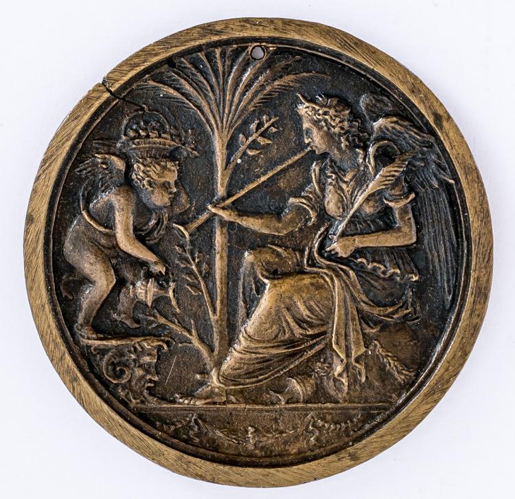 Andrea Briosco comparable auction result: allegorical scene