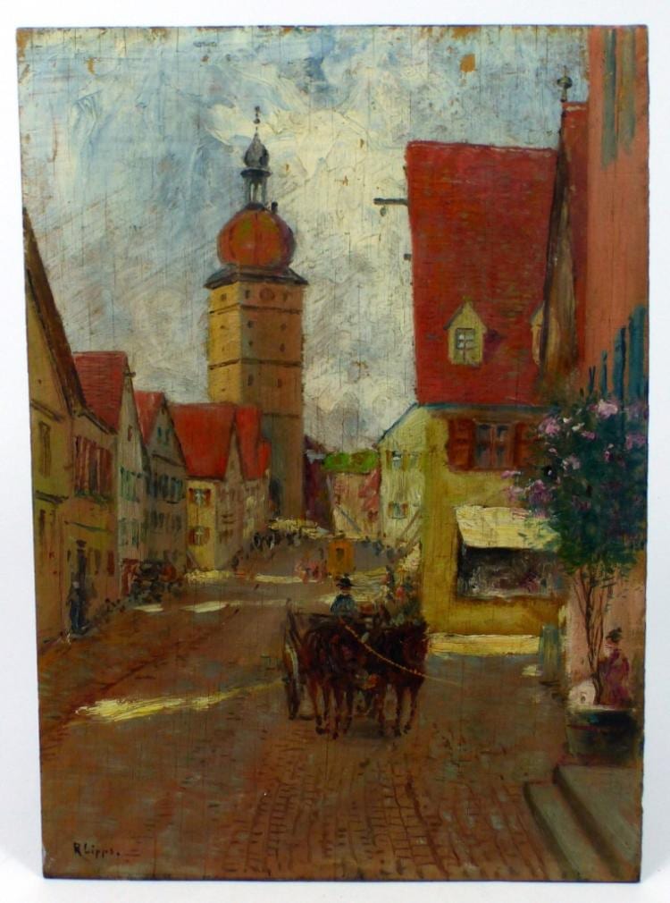 richard lipps oil painting on board · Antiques & Modern Auction Gallery · 2018-03-17 Richard Lipps comparable auction result: richard lipps oil painting on board