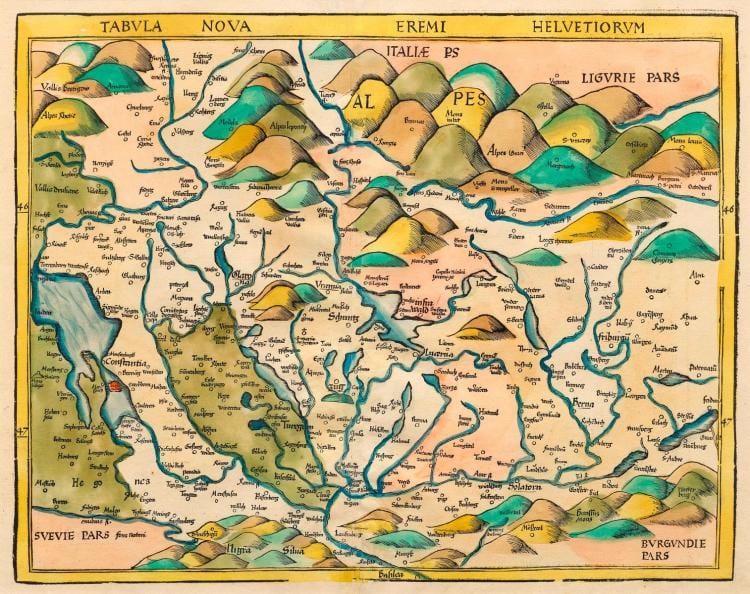 Martin Waldseemüller comparable auction result: switzerland