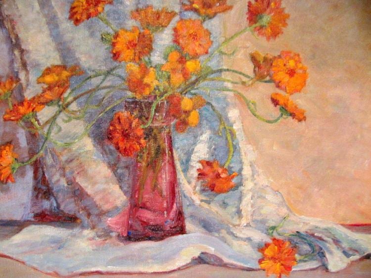 Bernice Fenwick Martin comparable auction result: bernice fenwick martin canadian still life painting