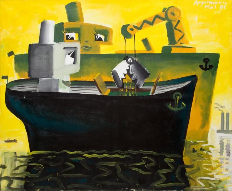 Peter Angermann comparable auction result: peter angermann 1945