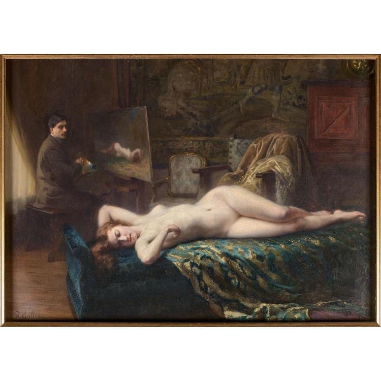 louis galliac dijon 1849 paris 1934 le mod le the model original canvas signed lower left l galliac 21 x 28 3 4 in · Tajan · 2018-03-22 Louis Galliac comparable auction result: louis galliac dijon 1849 paris 1934 le mod le the model original canvas signed lower left l galliac 21 x 28 3 4 in