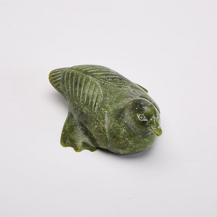 Shorty Killiktee comparable auction result: shorty killiktee 1949 1993 seated bird stone 2 x 5 5 x 4 in 5 1 x 14 x 10 2 cm