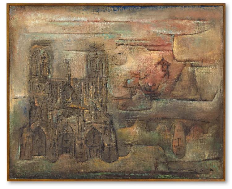 Zao Wou-Ki | Notre-Dame de Paris comparable sale