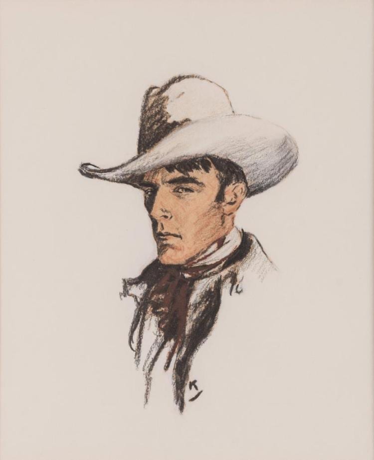 William Henry David Koerner comparable auction result: w h d koerner mixed media