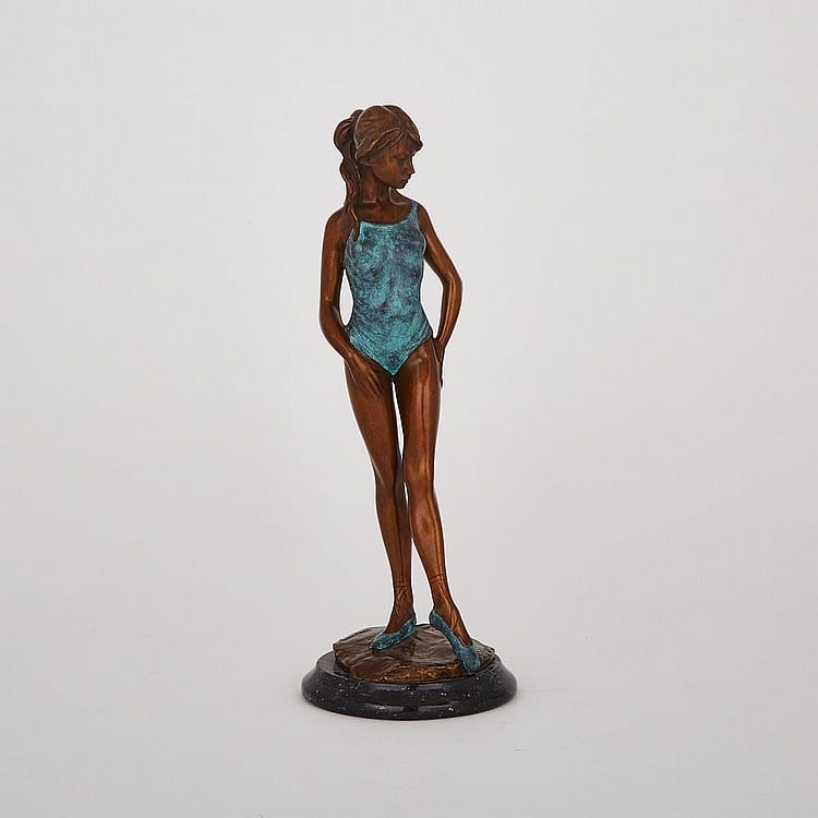 fernando regazzo italian b 1945 dancer height 12 25 31 1 cm · Waddington's · 2018-03-22 Fernando Regazzo comparable auction result: fernando regazzo italian b 1945 dancer height 12 25 31 1 cm