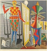 MAN RAY (AMERICAN, 1890-1976) Le Beau Temps (Anselmino I 1) Lithograph printed in col sold by Bonhams, lot 200 — auction record photograph