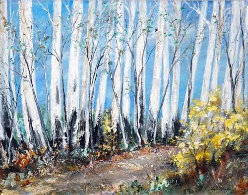Essie Nangle comparable auction result: essie nangle 1915 2006 mountain trail 58 x 75cm