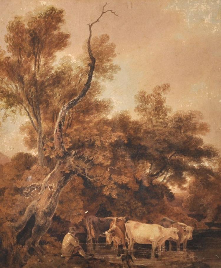 joseph rhodes 1782 1855 british drover and cattle in a river landscape watercolour inscribed on the reverse now framed 11 25 x 9 5 · John Nicholson's Fine Art Auctioneers & Valuers · 2018-03-28 Joseph Rhodes comparable auction result: joseph rhodes 1782 1855 british drover and cattle in a river landscape watercolour inscribed on the reverse now framed 11 25 x 9 5