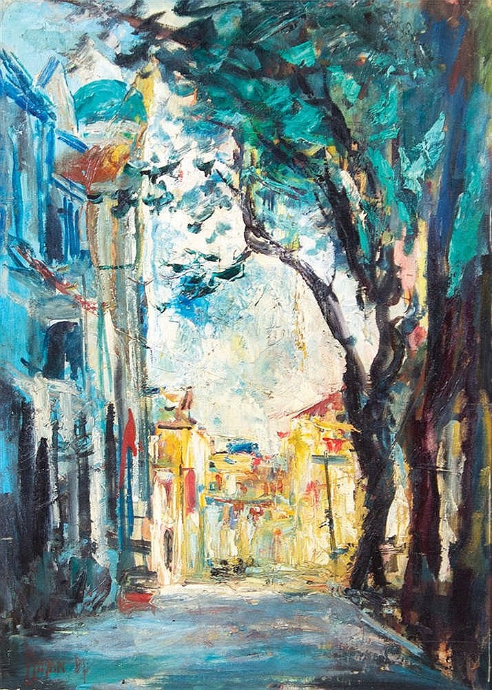 Hasan Djaafar - Street In The City comparable sale