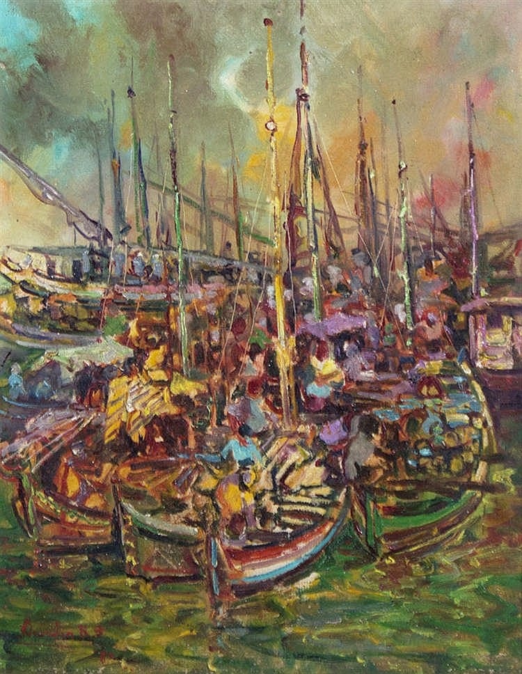 Nurdin, B. S. - Perahu di Pantai comparable sale