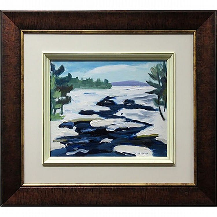 jeff miller canadian 1931 lake treverse algonquin pk old cabin verso double sided oil on masonite signed lower right signed titled verso 10 x 12 in 25 4 x 30 5 cm · Waddington's · 2018-03-22 Jeff Miller comparable auction result: jeff miller canadian 1931 lake treverse algonquin pk old cabin verso double sided oil on masonite signed lower right signed titled verso 10 x 12 in 25 4 x 30 5 cm