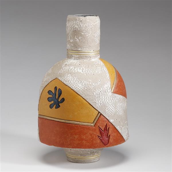 Auction comp thumbnail for Richard Tuck, (American/Indiana, 20th century), studio pottery vase, glazed stoneware, 10 3/4"H (Ripley Auctions, Lot 124)