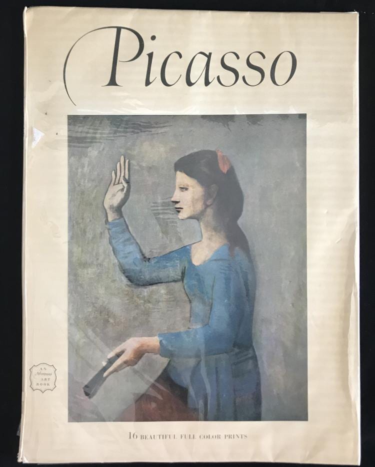 Abram Efimovic Archipov comparable auction result: picasso vintage art book from 1950 by abram