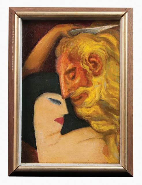 Alexander Geiss comparable auction result: two paintings by alexander geiss