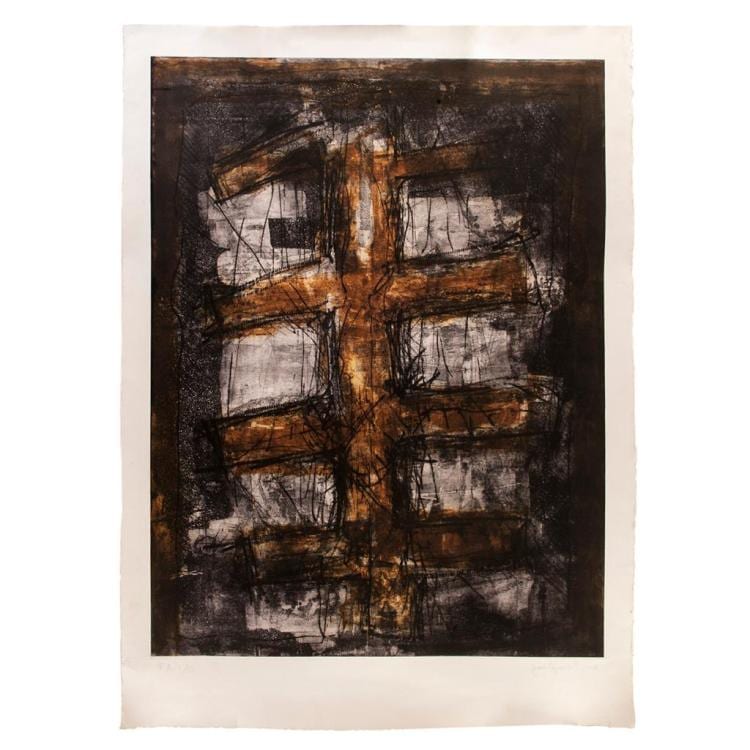 José Lazcarro comparable auction result: jos lazcarro puebla 1941 siglo xx cruces grabado serie p a i iii fechado 2008 sin enmarcar