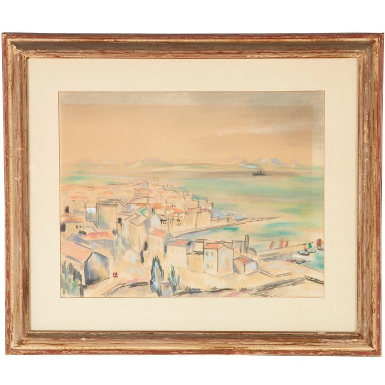 Egon Adler comparable auction result: egon adler drawing