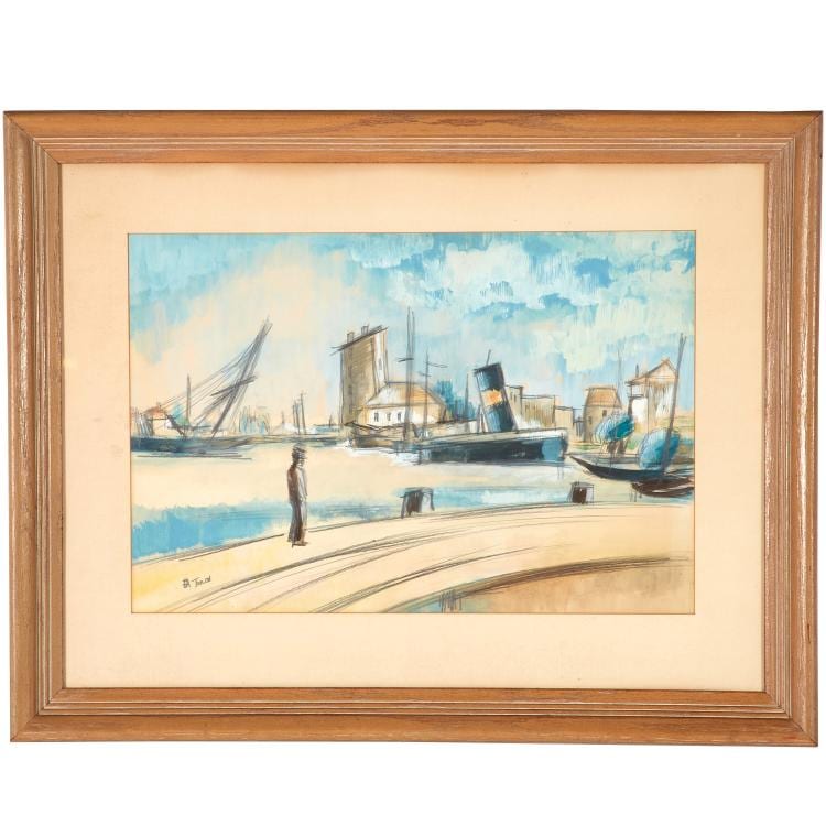 Egon Adler comparable auction result: egon adler painting