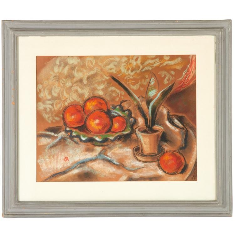 Egon Adler comparable auction result: egon adler drawing