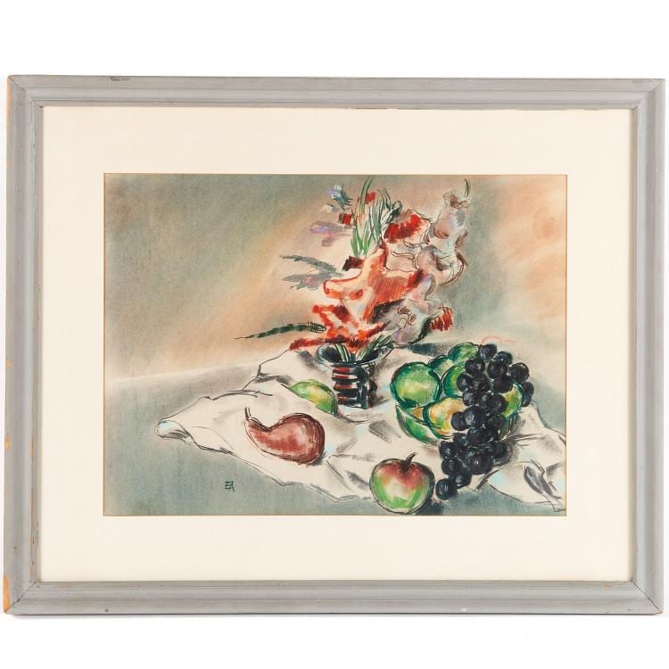 Egon Adler comparable auction result: egon adler painting
