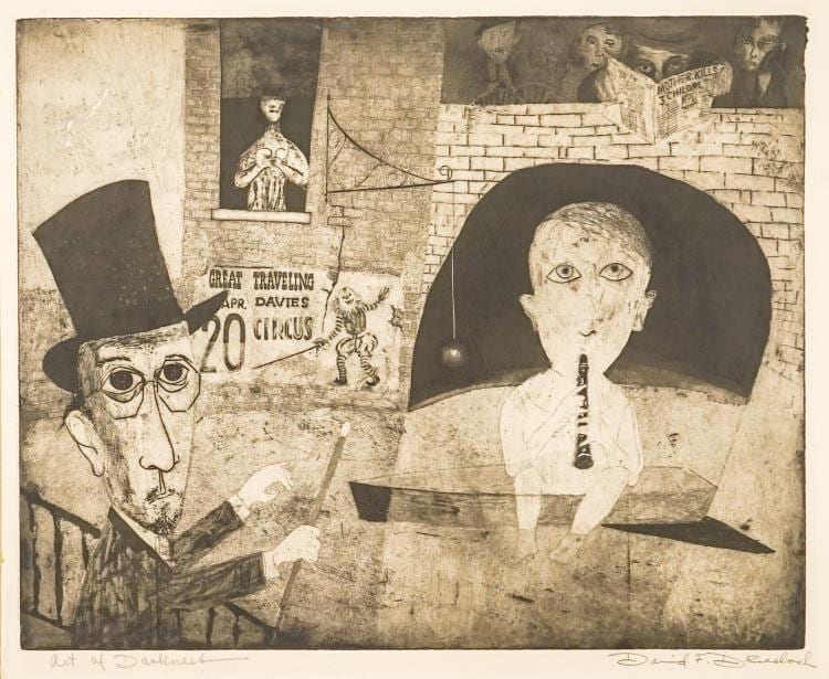 David Fraiser Driesbach comparable auction result: david fraiser driesbach born 1922 etching