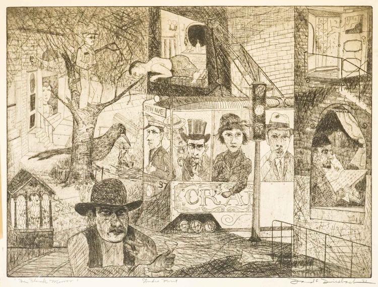 David Fraiser Driesbach comparable auction result: david fraiser driesbach etching