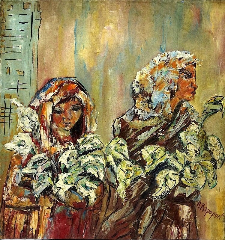 Alek Rapoport comparable auction result: alek rapoport russian american 1933 1997