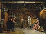 James Digman Wingfield comparable auction result: james digman wingfield british 1800 1872 the painter s studio 18 x 24in