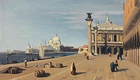 Jean-Baptiste-Camille Corot (1796-1875) - Venise, vue du Quai des Esclavons comparable sale