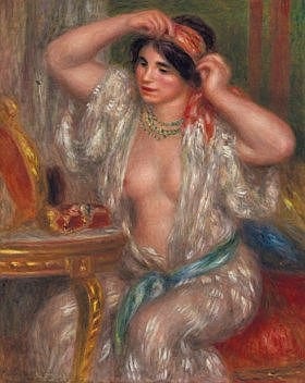 Pierre-Auguste Renoir (1841-1919) - Gabrielle au miroir comparable sale