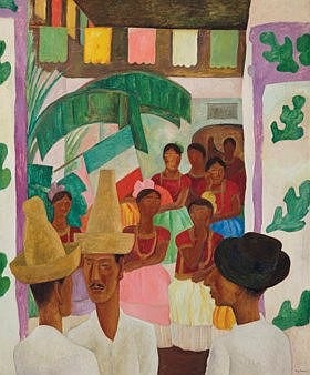 Diego (1886) Rivera comparable auction result: diego rivera 1886 1957 the rivals