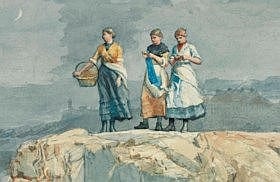 Winslow Homer (1836-1910) - Where are the Boats? comparable sale