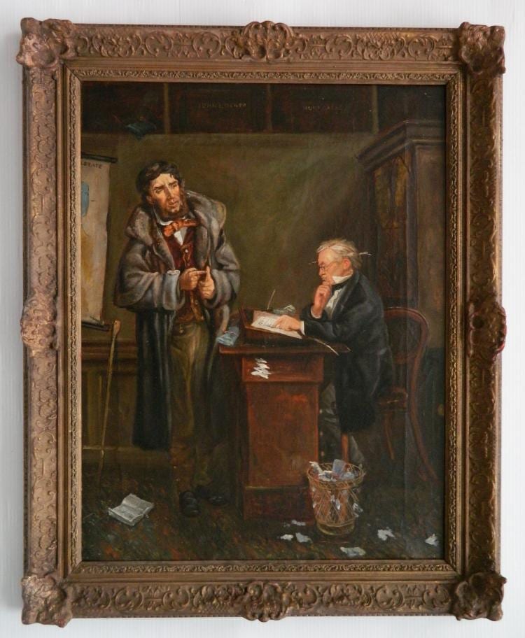 John Locker comparable auction result: john locker oil