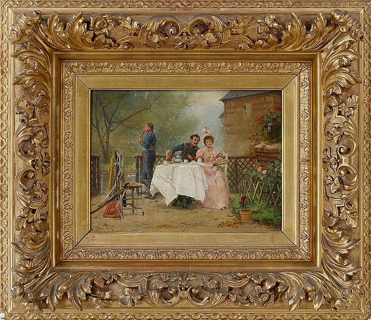 Géo Weiss comparable auction result: emile georges weiss french 1861 1921