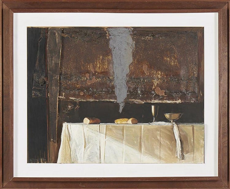 Branislav Mihajlovic comparable auction result: branislav mihajlovic t c mista 65 x 84 cm