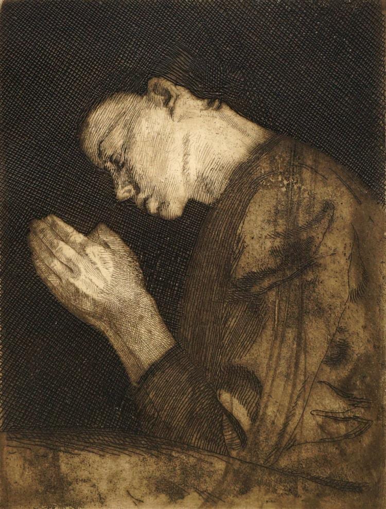 Kathe Kollwitz sold by Roseberys, lot 29 — auction record photograph
