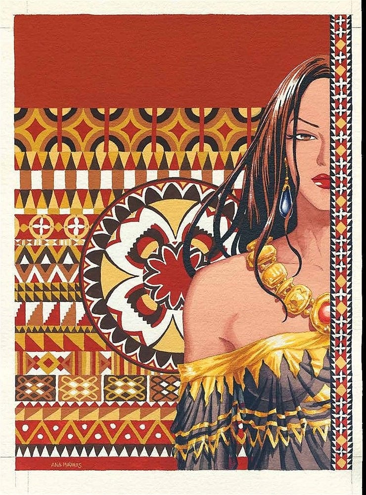 Ana Miralles comparable auction result: ana miralles djinn