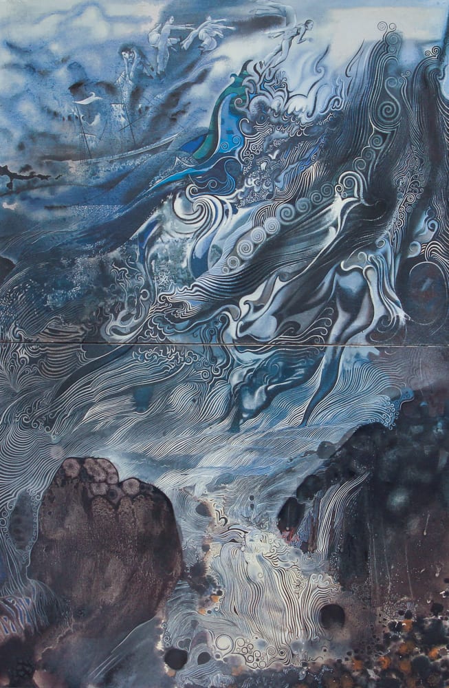 richard wilt 1955 painting figures adrift in ocean · Concept Art Gallery · 2018-05-05 Richard Wilt comparable auction result: richard wilt 1955 painting figures adrift in ocean