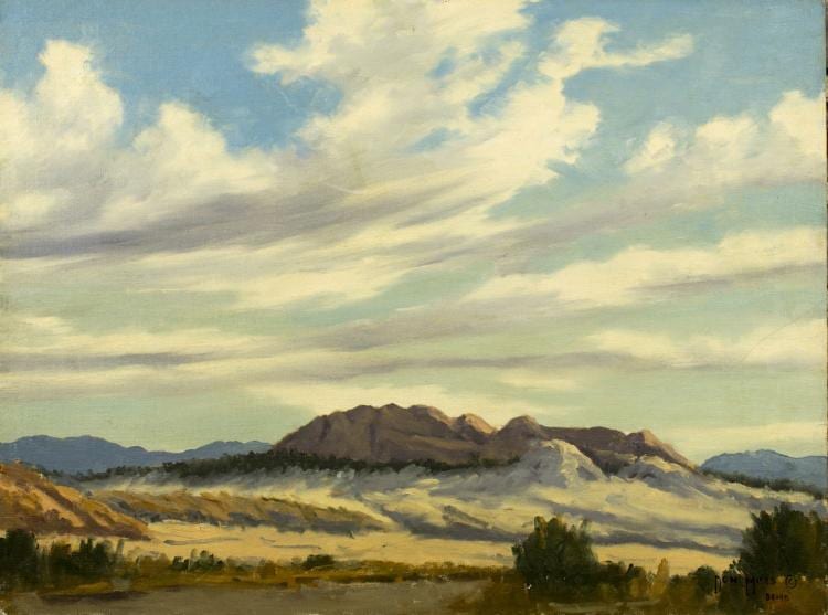Don Miles comparable auction result: don miles ca ne 1912 1990 oil on board