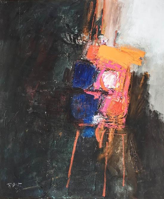 Robert Franklin Gates comparable auction result: robert franklin gates american 1906 1982 untitled abstract signed oil on canvas 50 x 42 inches