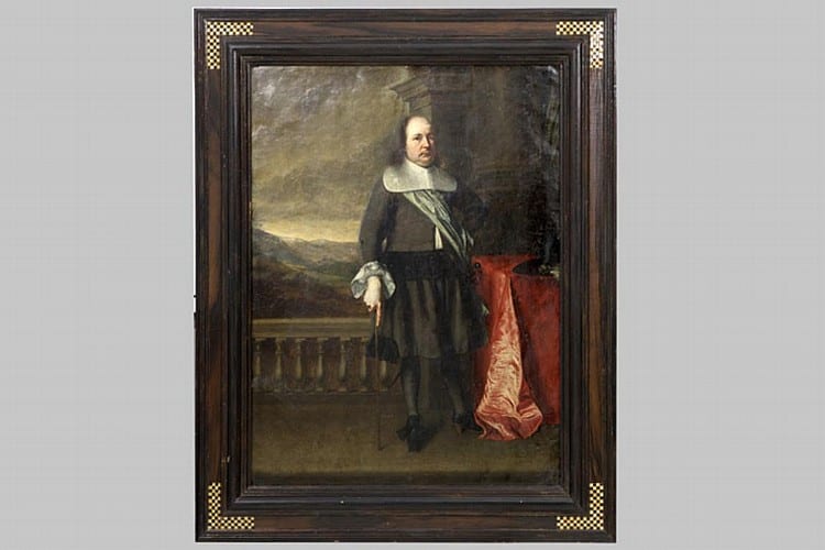 17th cent oil on copper attributed to justus van egmont · DVC · 2018-04-28 Justus van Egmont comparable auction result: 17th cent oil on copper attributed to justus van egmont