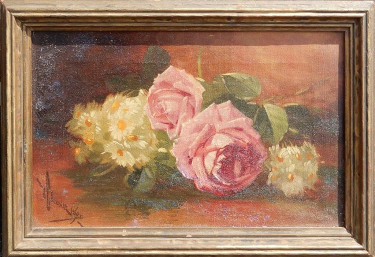 Edward C. Leavitt comparable auction result: edward chalmers leavitt oil on canvas