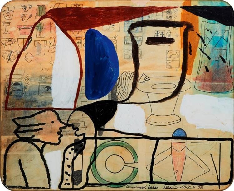 Richard Killeen comparable auction result: richard killeen new zealander b 1946