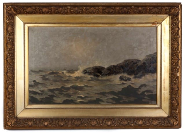 William Castle Keith comparable auction result: william castle keith american 1863 1927 untitled seascape